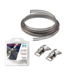 Abrazadera Sinfin  Cinta Perforada+Cabezales W4