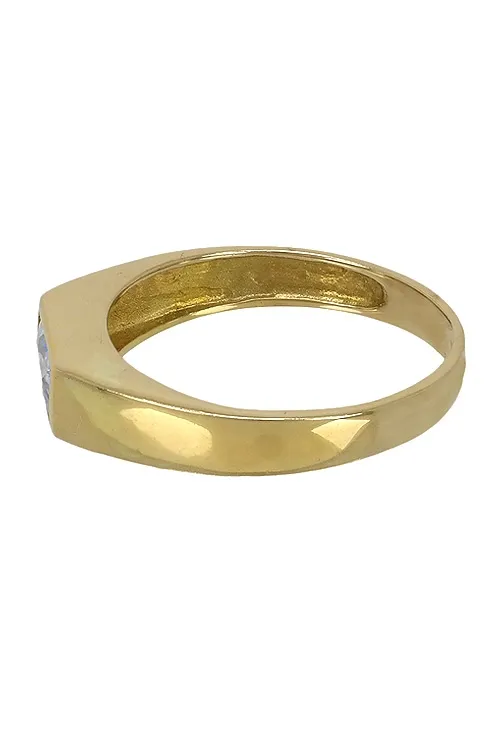 Anillo oro amarillo con circonita 057_31268
