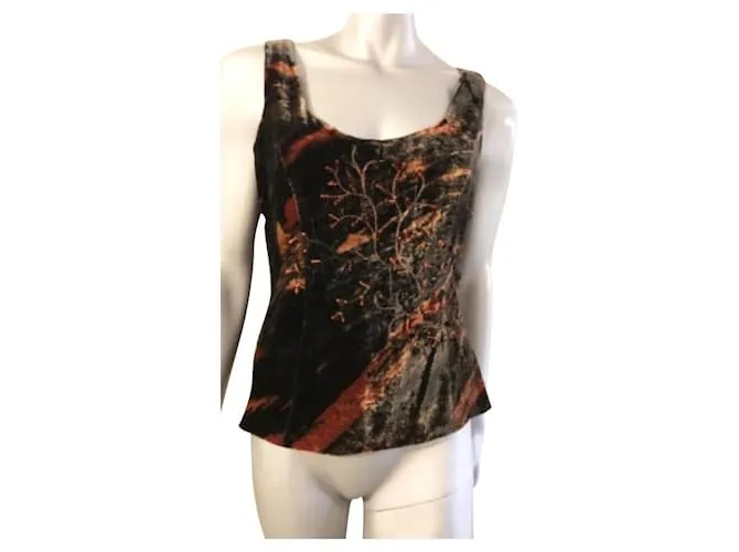Autre Marque Tops Verde oscuro 