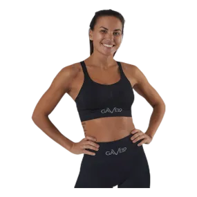 Gavelo Seamless Black Sports Bra Black