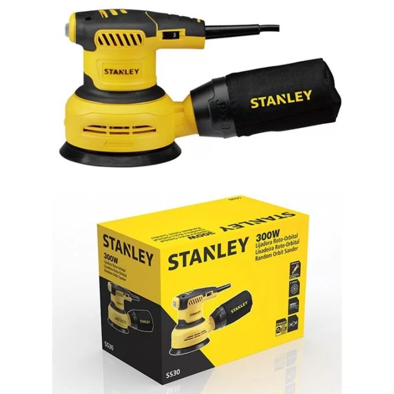 Lijadora Rotorbital 300W 125Mm Ss30-B2C Stanley