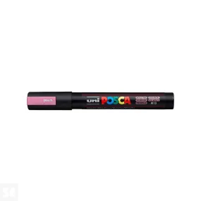 Rotulador Pintura Posca Rosa Metálico Pc5m 1,8-2,5 mm