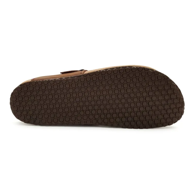 Sandalias Bio Hombre Piel 18014 Marrón, de Morxiva Casual Shoes