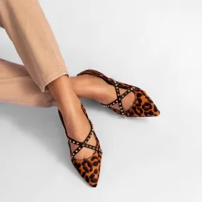Vinci Shoes Bailarinas Brigitte Animal Print